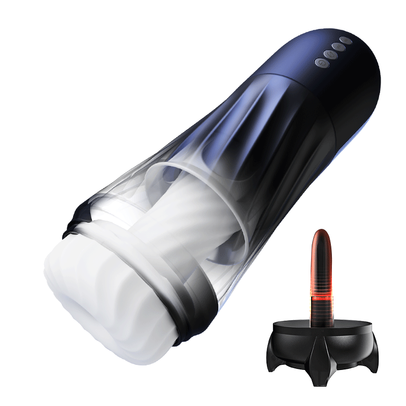 Dreamer - Glans and corona stimulation 3 Rotating 5 Thrusting 5 Vibrating Heating Male Stroker Masturbation Cup