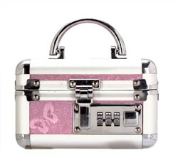 The Toy Chest Lockable Vibrator Case Pink Mini 13.5cm x 7cm x 5cm