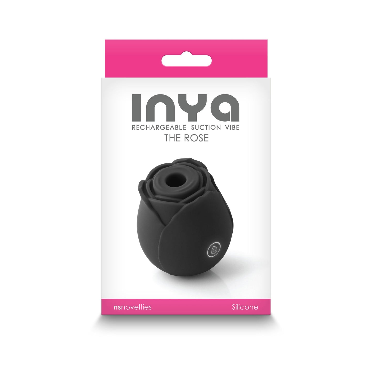 Inya The Rose (Black) – Rechargeable Waterproof Suction Vibrator