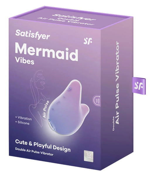 Satisfyer Mermaid Vibes – Waterproof Pressure Wave and Vibrator Device