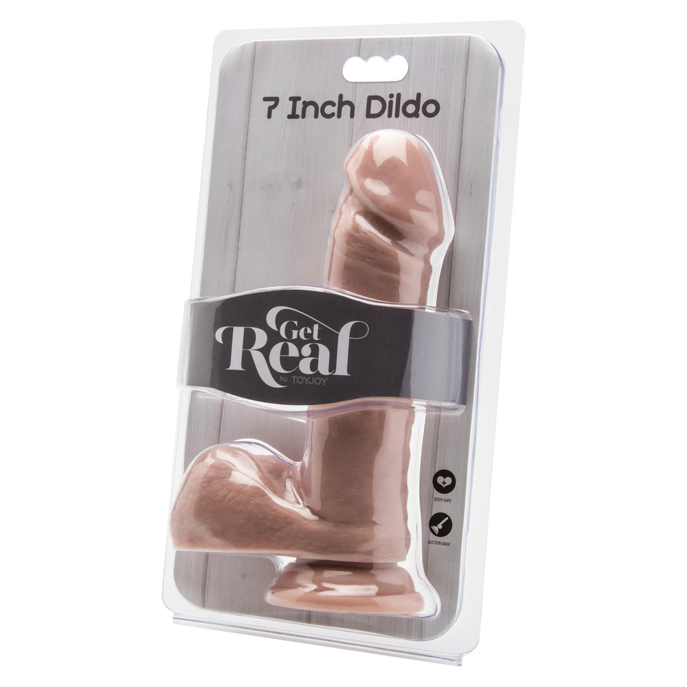 ToyJoy Get Real 7 Inch Dong With Balls – 8.25 Inch Dong