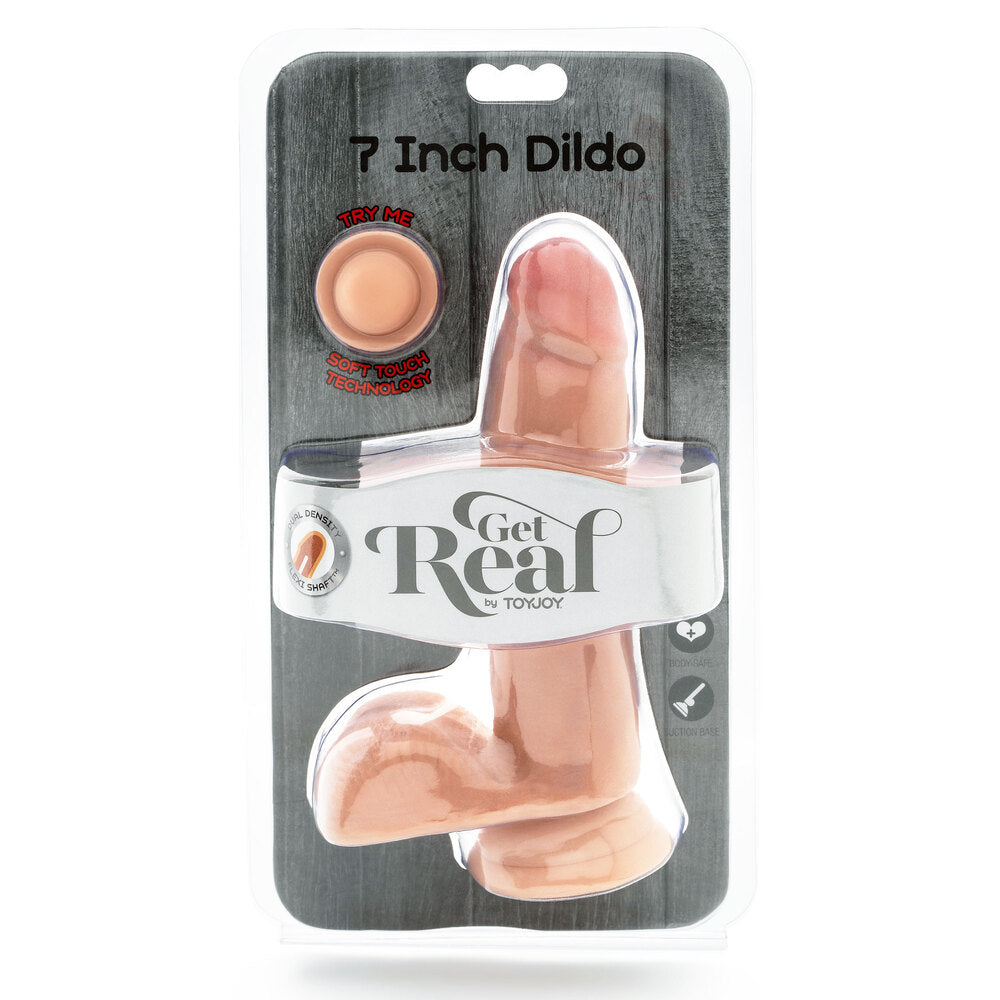 ToyJoy Get Real Dual Density 7 Inch Dildo
