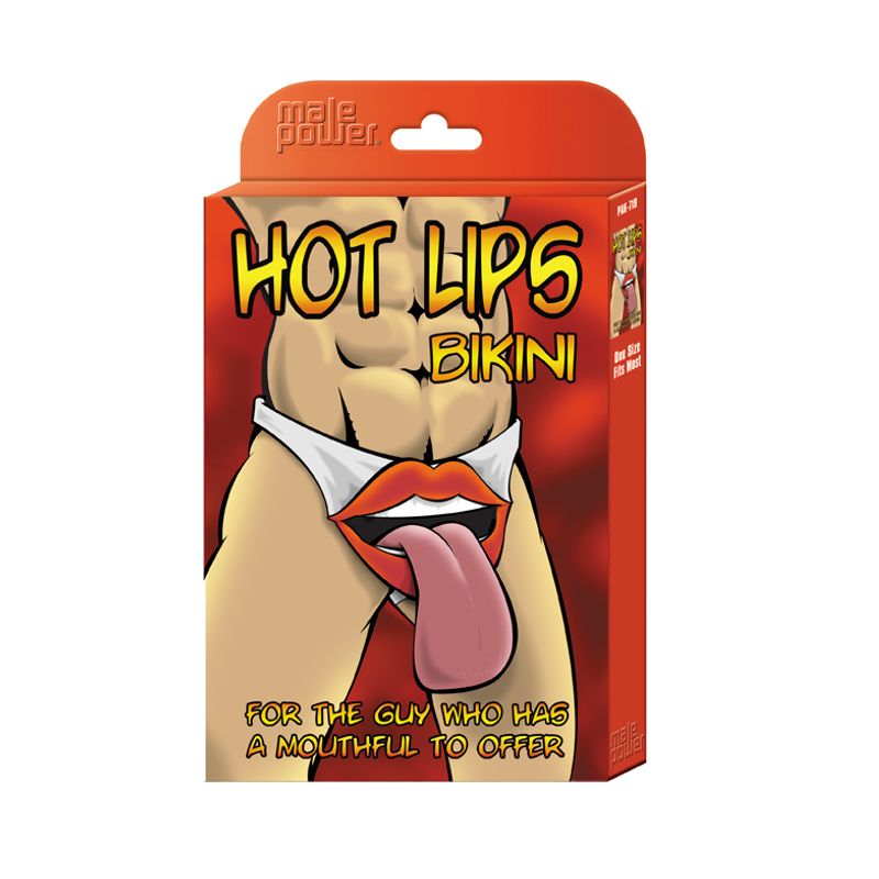 Hot Lips Bikini (Red) – Novelty Underwear