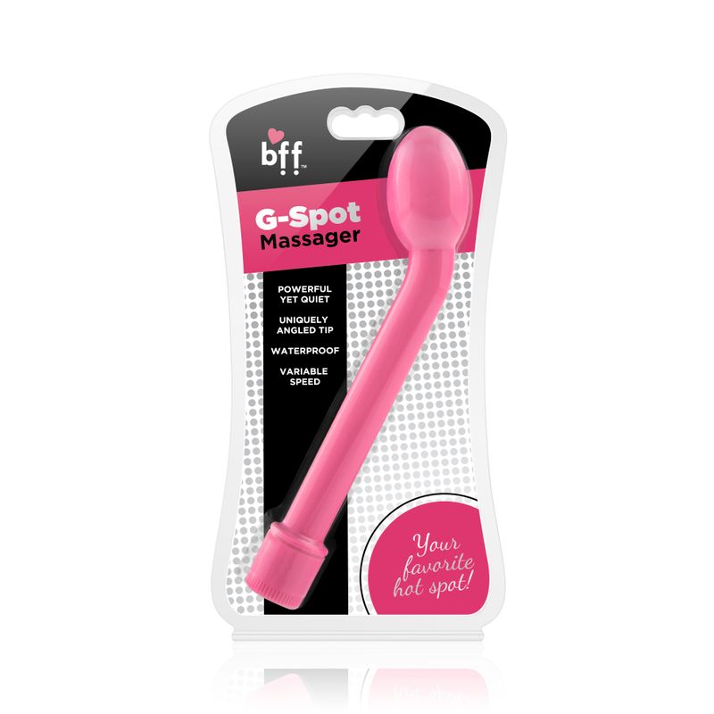 Curved G Spot Massager (Pink) – Vibrator