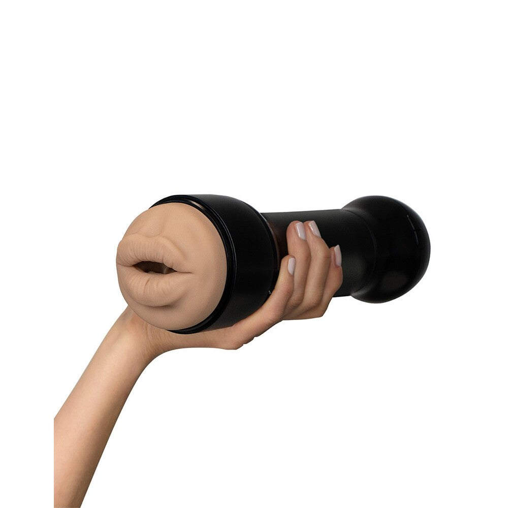 Kiiroo Combo PowerBlow and FeelStar Victoria June Interactive Masturbator