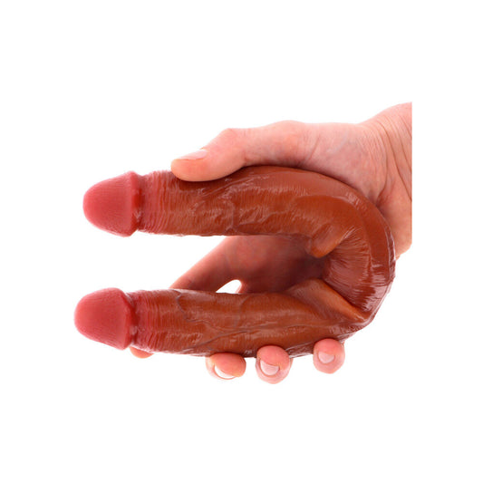 ToyJoy Silicone Foreskin Double Dong 13.7 Inch Silicone Dong