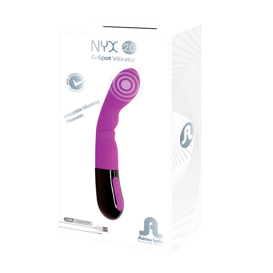 Adrien Lastic Nyx 2.0 Purple 2.0 G-Spot Vibrator with Charger