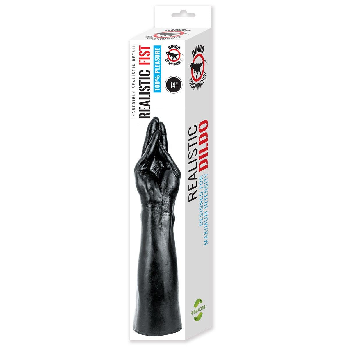Dinoo King-Size 14 Inch Realistic Black Arm Dildo