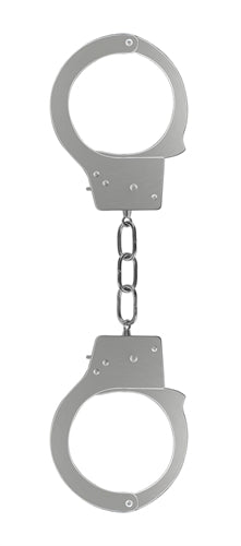 Ouch Beginner's Handcuffs – Metal Restraints with Quick-Release Lock