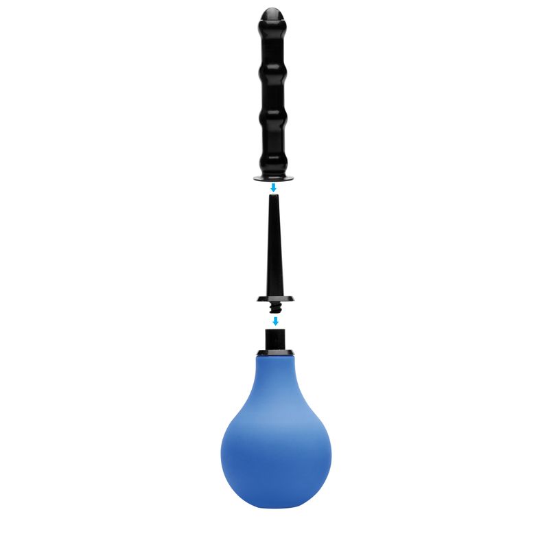 Premium One- Way Valve Anal Douche Set