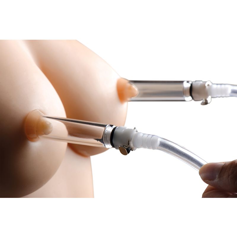 Nipple Pumping System with Dual Cylinders 2.75 Inches