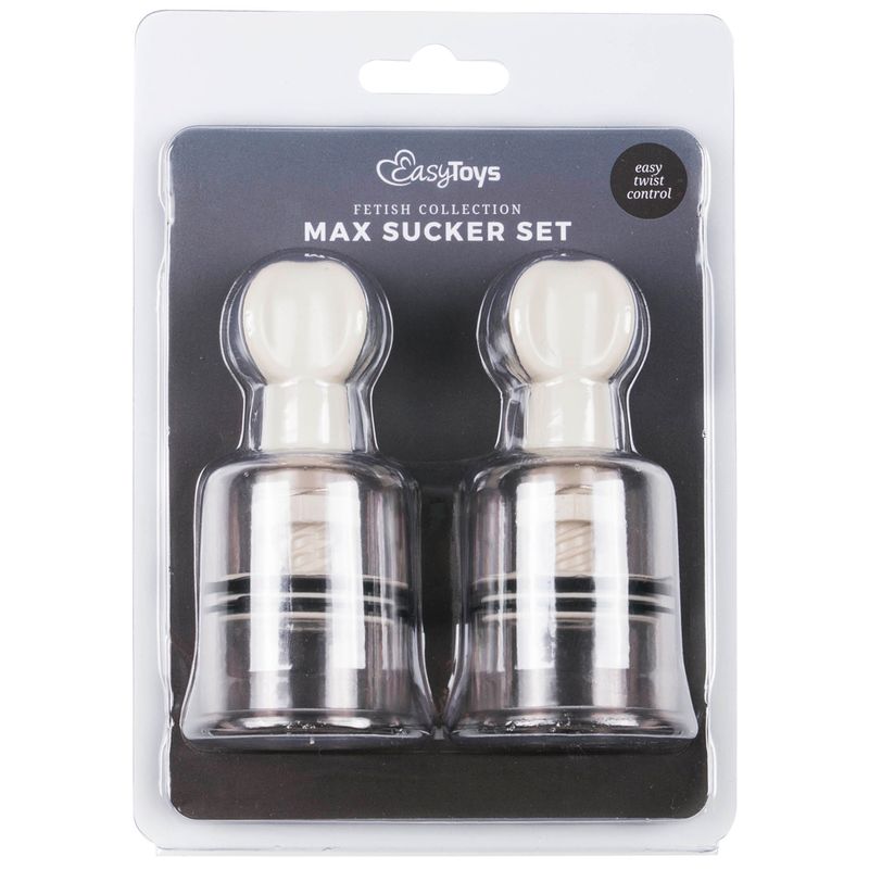 Nipple and Clit Suckers Large Set of Two