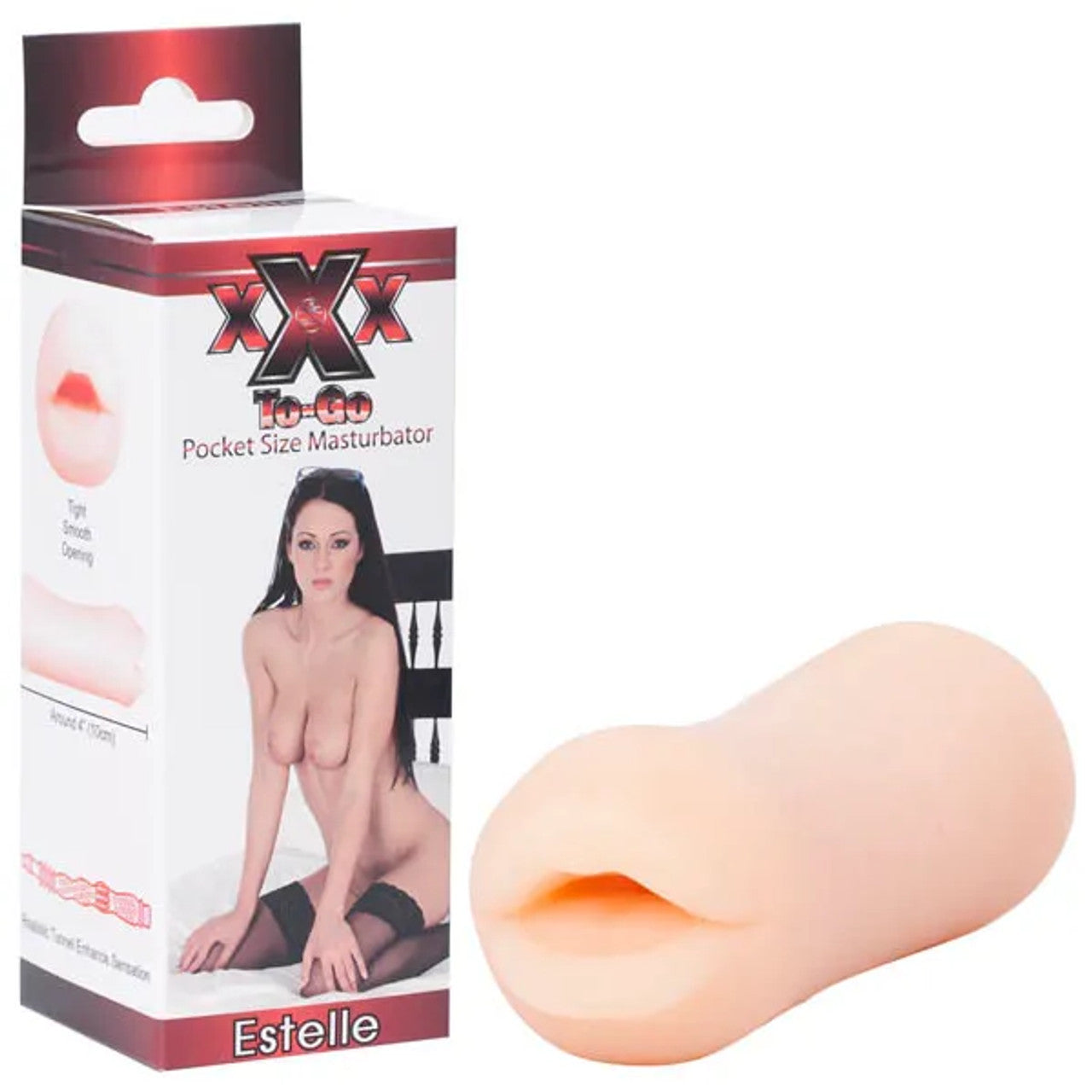 XXX To-Go Estelle 4 Inch Masturbator Super Soft Skin Tone Pocket Size