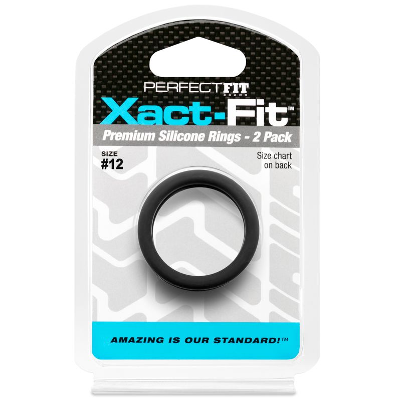 Xact-Fit #12 1.2in 2 Pk Precision Cock Ring Set