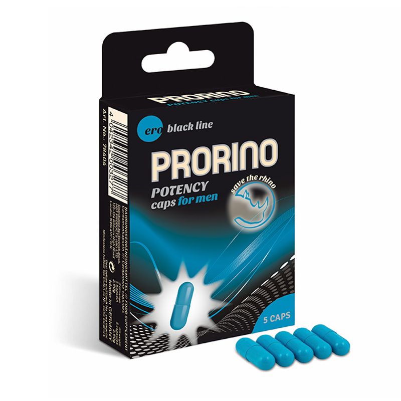 Prorino Potency Capsules for Men – Dietary Supplement Capsules for Male Vitality and Stamina Support