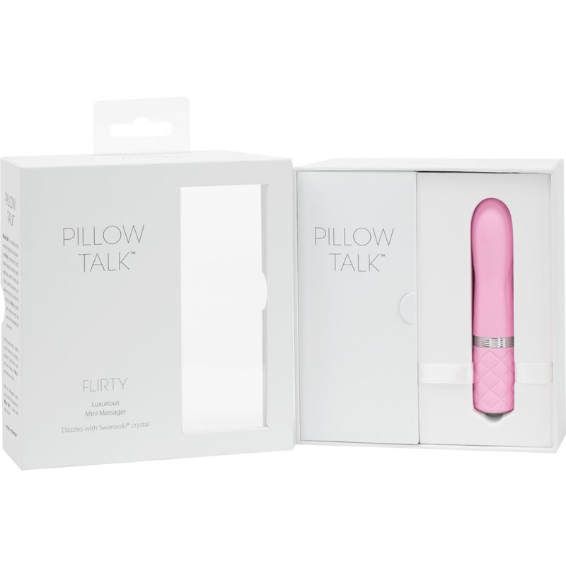 Pillow Talk Flirty Vibe with Swarovski Crystal – Small Vibrator