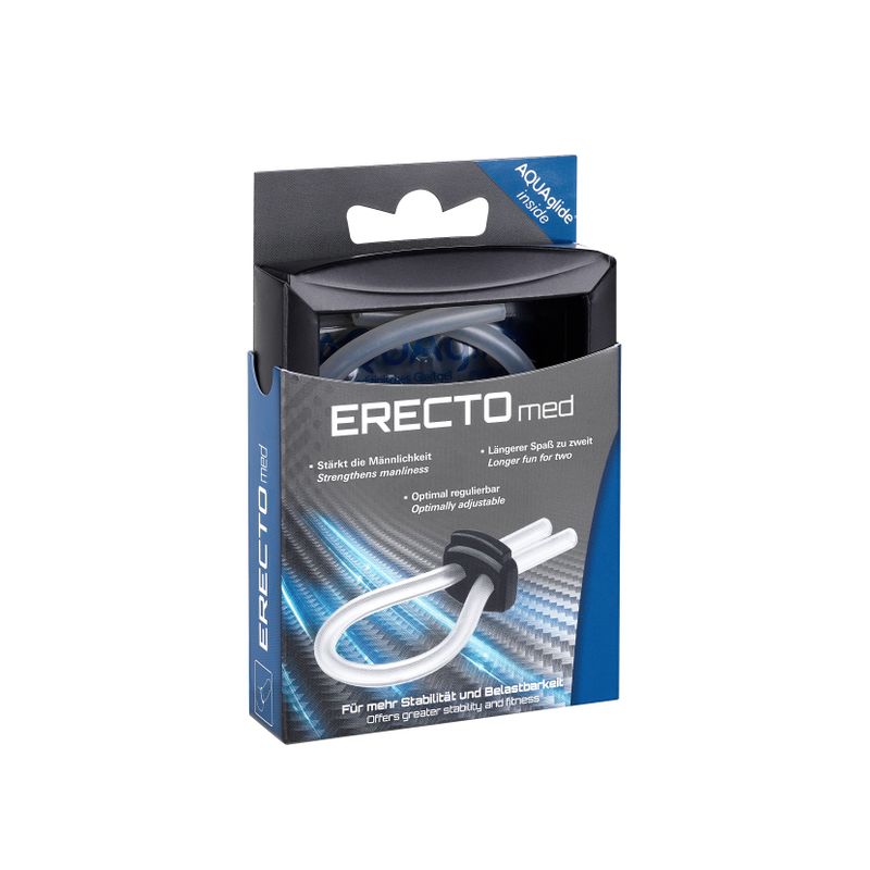 Erectomed Adjustable Clear Cock Ring