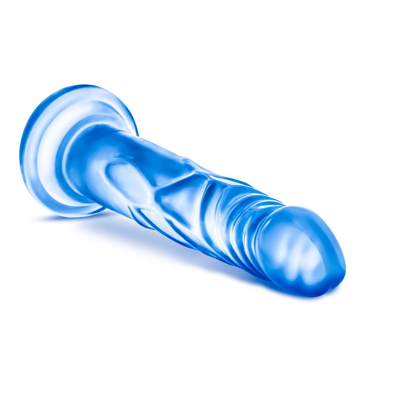 B Yours Sweet N Hard Blue Realistic 7.5 Inch Dildo with Suction Cup