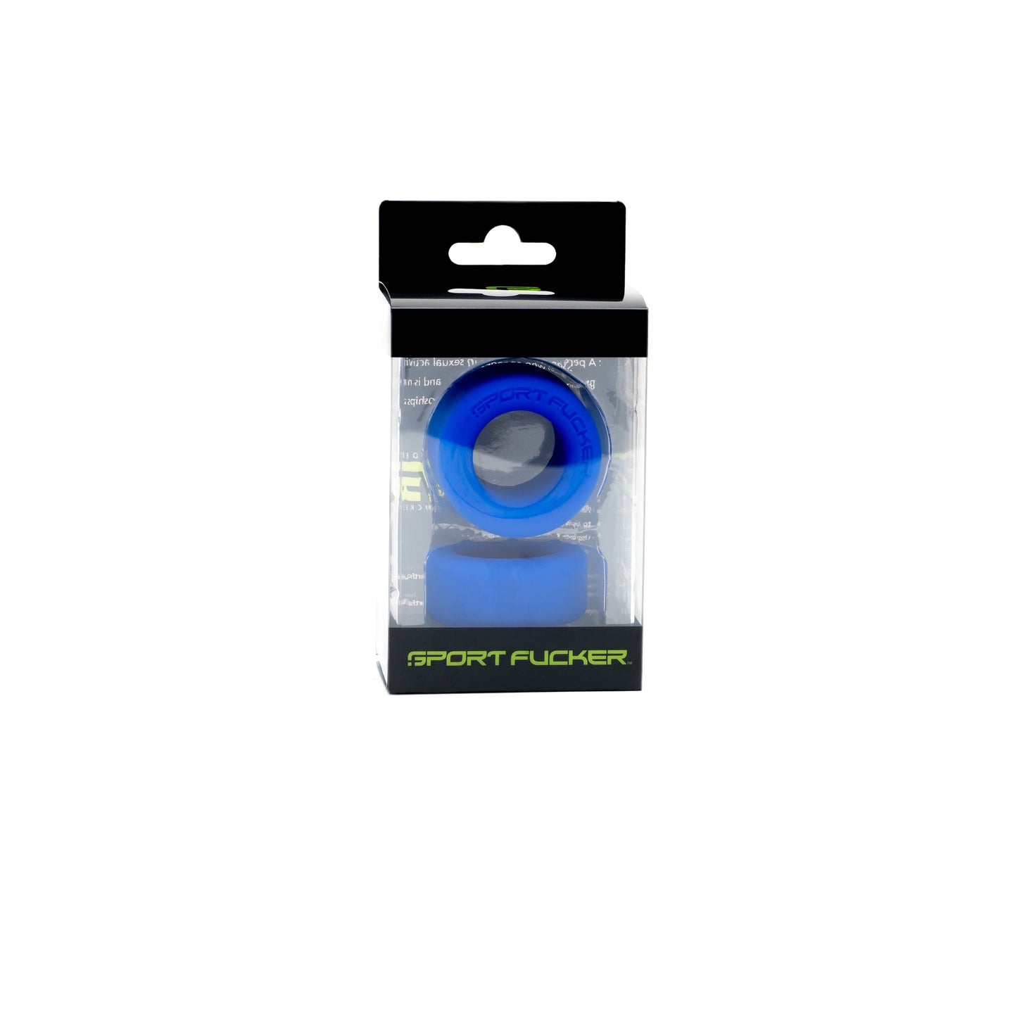 Nutt Job Set by Sport Fucker Blue Comfortable Cock and Ball Ring Set