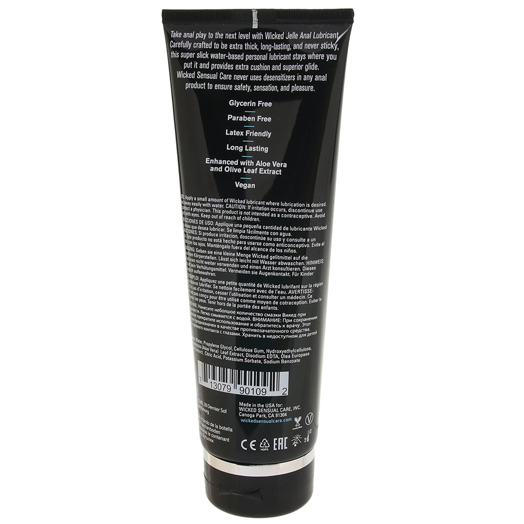 Jelle Water Based Anal Lubricant in 8oz/240ml Lubes and Lotions > Anal Sex Lubes