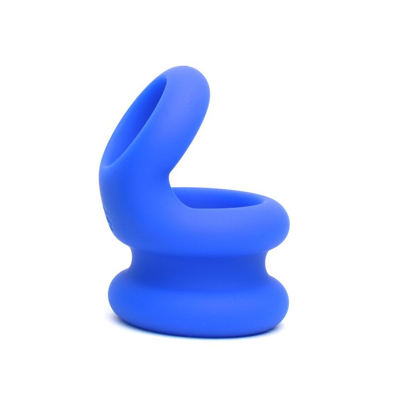 Sport Fucker Switch Hitter Blue Cock Ring and Ball Stretcher 36mm