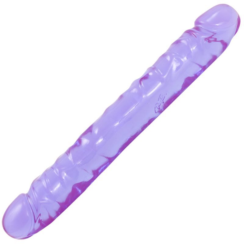 Jr. Double Dong (Purple) 12 Inch – Soft Flexible Double-Ended Dildo