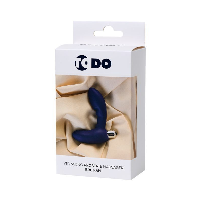 ToDo Bruman (Violet) – Waterproof Vibrating Prostate Stimulator 12cm