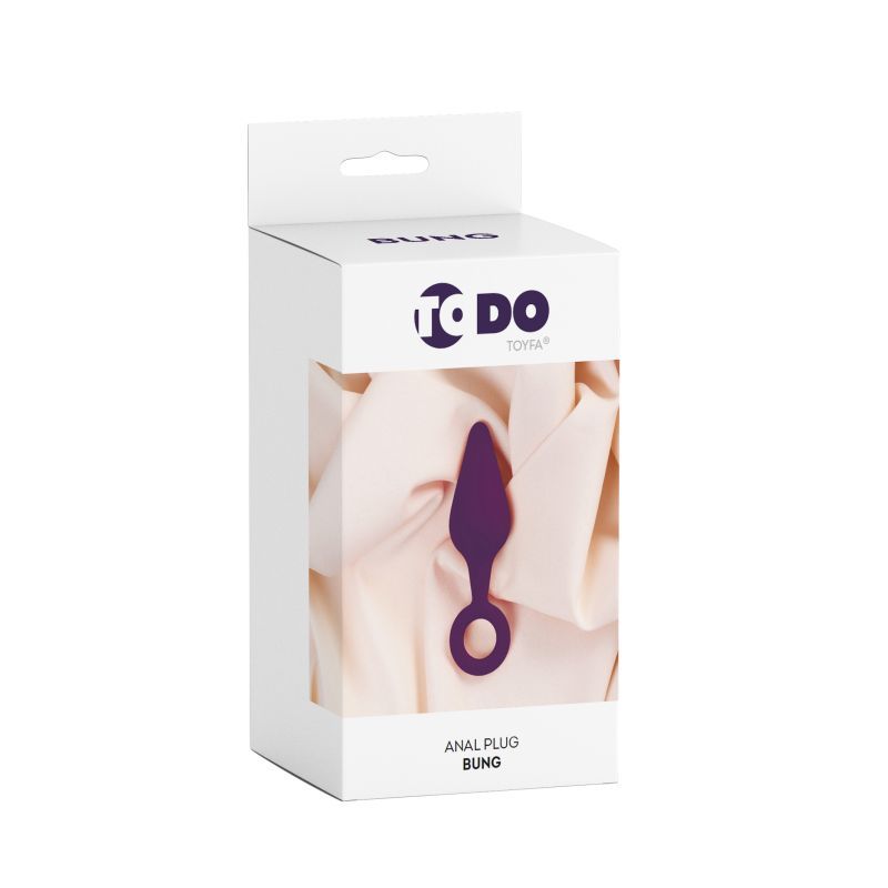 Todo Bung Anal Plug for Beginners with Comfortable Design and Pointed Tip