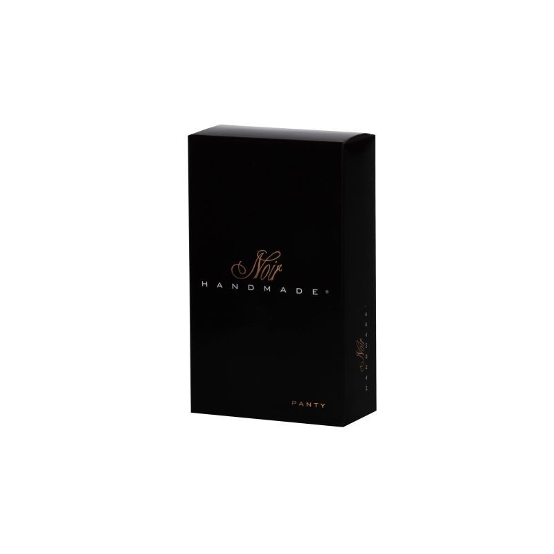 Power Wetlook Panty with Dual Side Openings and Gold Clasps
