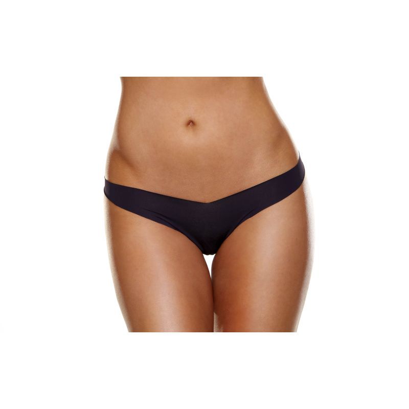 Invisible Thong Black and Nude Seamless Panties for a Smooth Silhouette