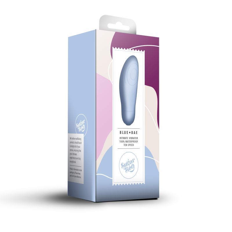 SugarBoo Blue Bae Layon Massager for Targeted Stimulation