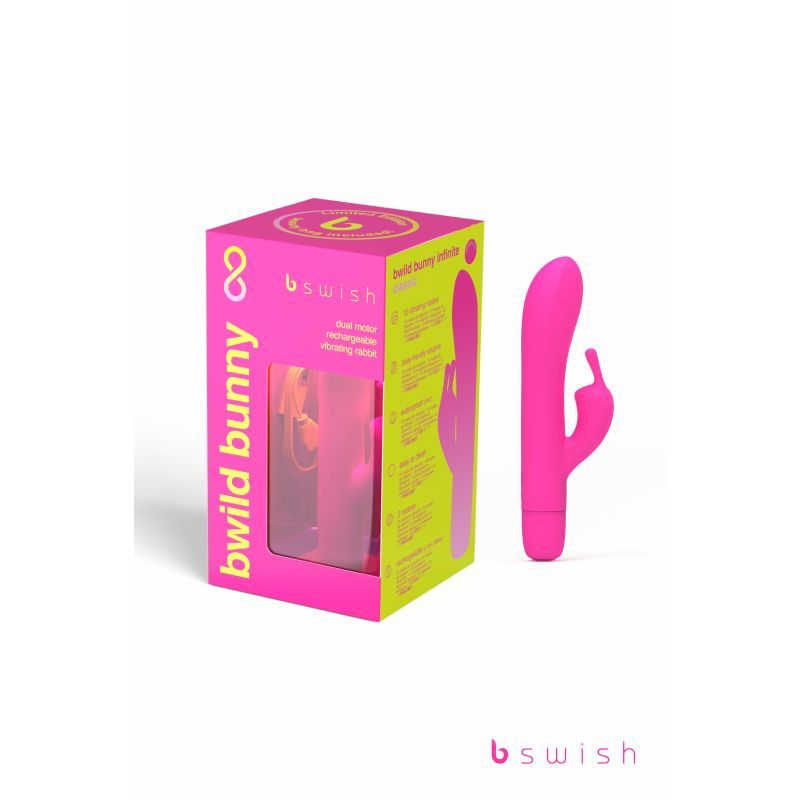 Bwild Bunny Classic Infinite Limited Edition Sunset Pink 8 Modes