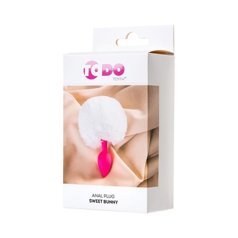 Todo Sweet Bunny Anal Plug with Fluffy Tail for Playful Intimacy