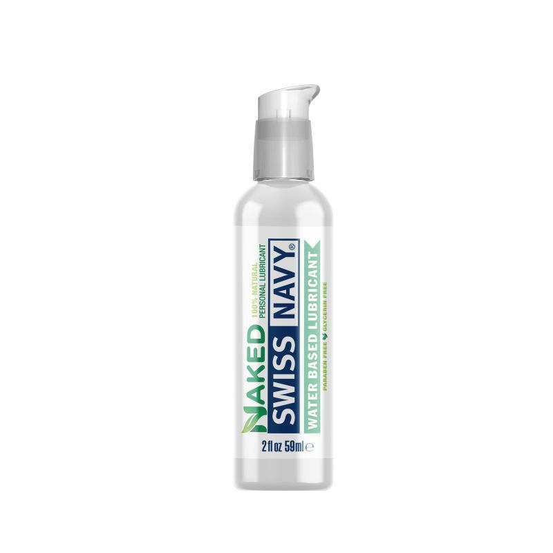 Swiss Navy Naked - All Natural Water Based Lubricant 8 Ounce 237ml