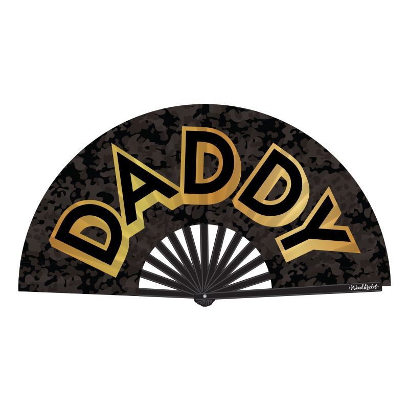Daddy Folding Fan Adult Accessory
