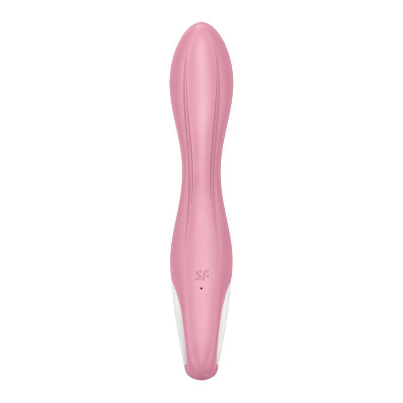 Satisfyer Air Pump Vibrator 2 (Light Red) – Inflatable Shaft Vibrator