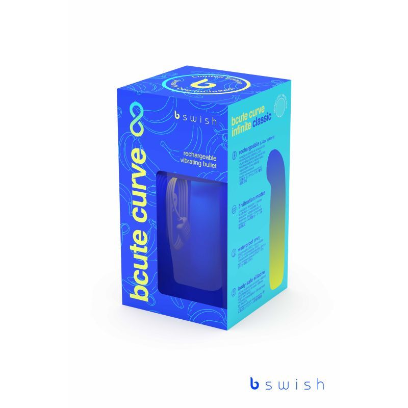 Bcute Curve Infinite Classic (Electric Blue, Limited Edition) – Electric Vibrator