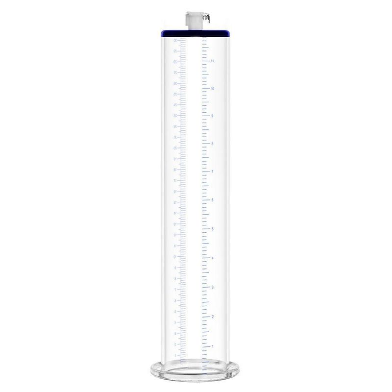 Premium Penis Pump Valve Cylinder 2.25 Inches x 12 Inches
