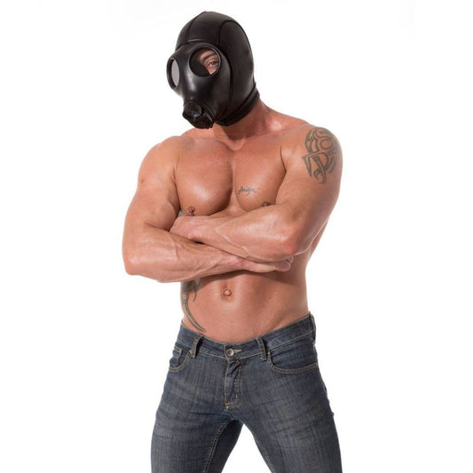 Neoprene Gas Mask Hood – 2mm Smoothskin Sensory Deprivation Hood
