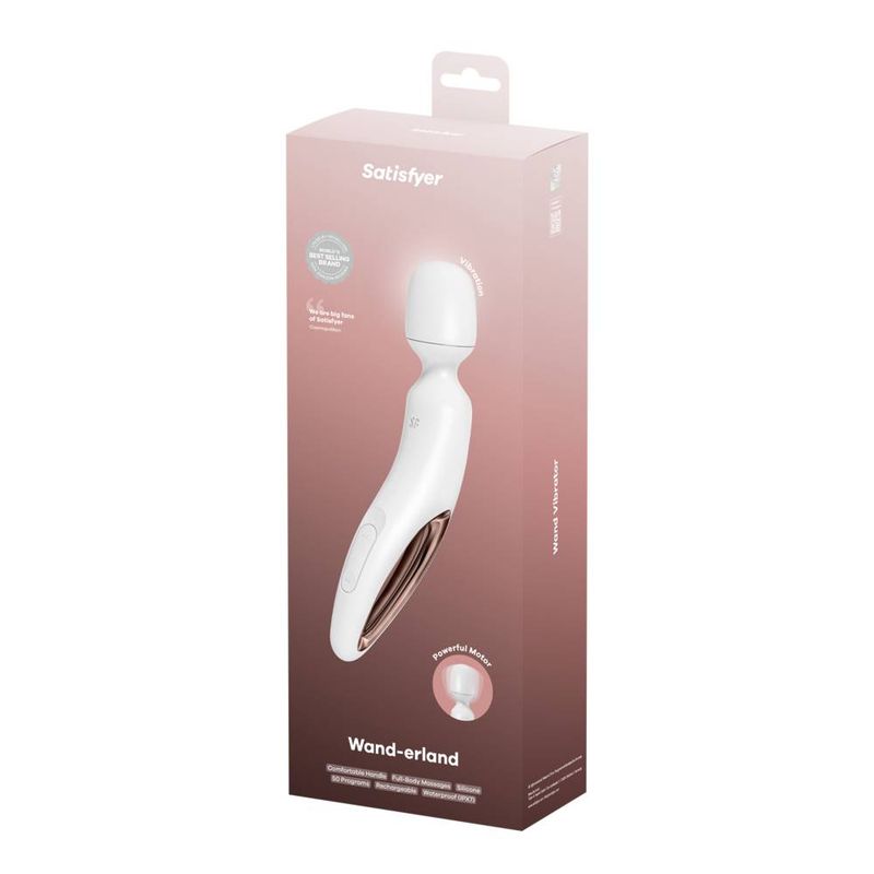 Satisfyer Wand-erland Rose Gold Massage Wand
