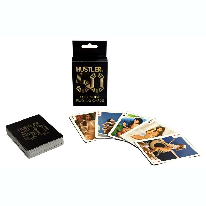 Hustler 50 Years of Centerfolds – Female Nude Playing Cards Set