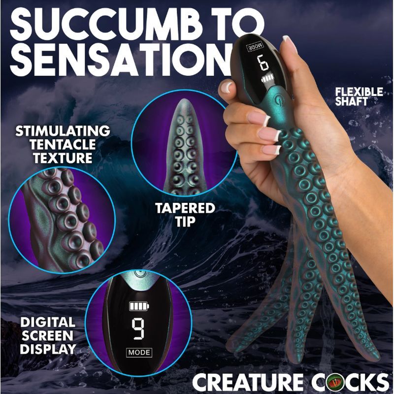 Creature Cocks Tentavibe – Silicone Textured Tentacle Vibrator