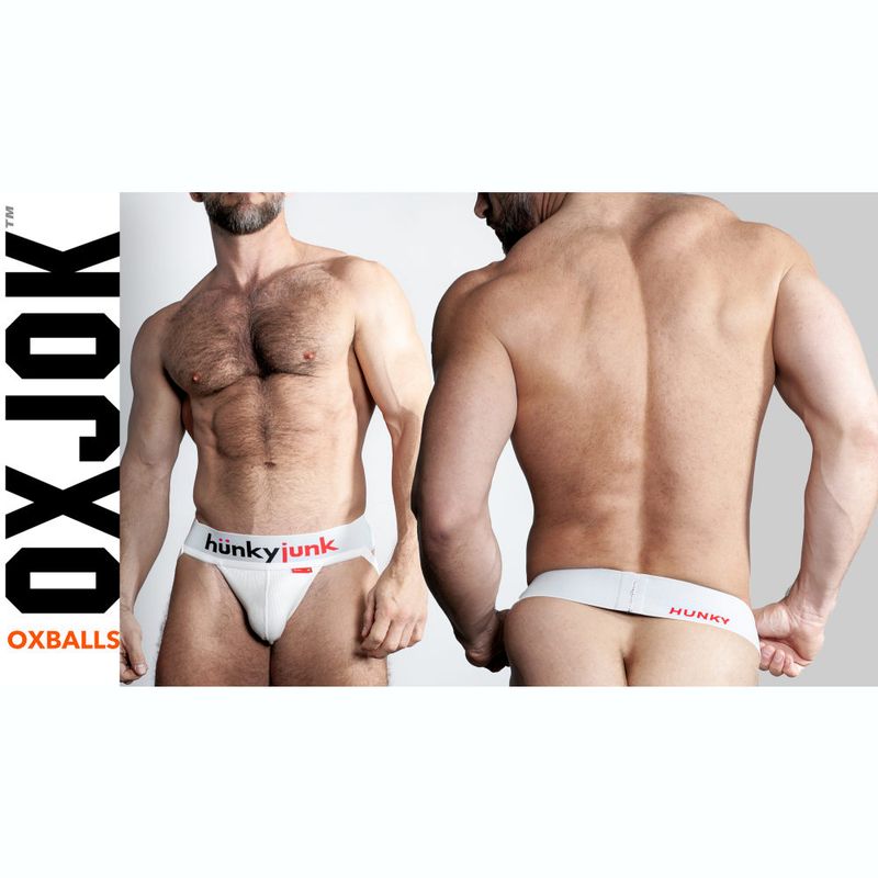 Oxballs Hunker Slider Strap Jock (White Snow) – Strap Jock