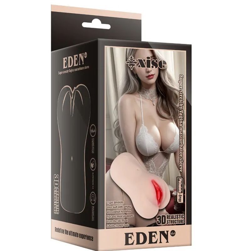 Eden Vibrating Vaginal Masturbator – Realistic Texture Vibrator