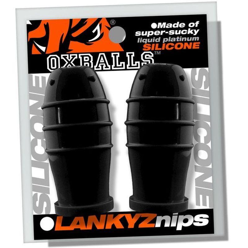 Lankyz Silicone Nipsuckers (Black) – Deep Suction Nipple Suckers