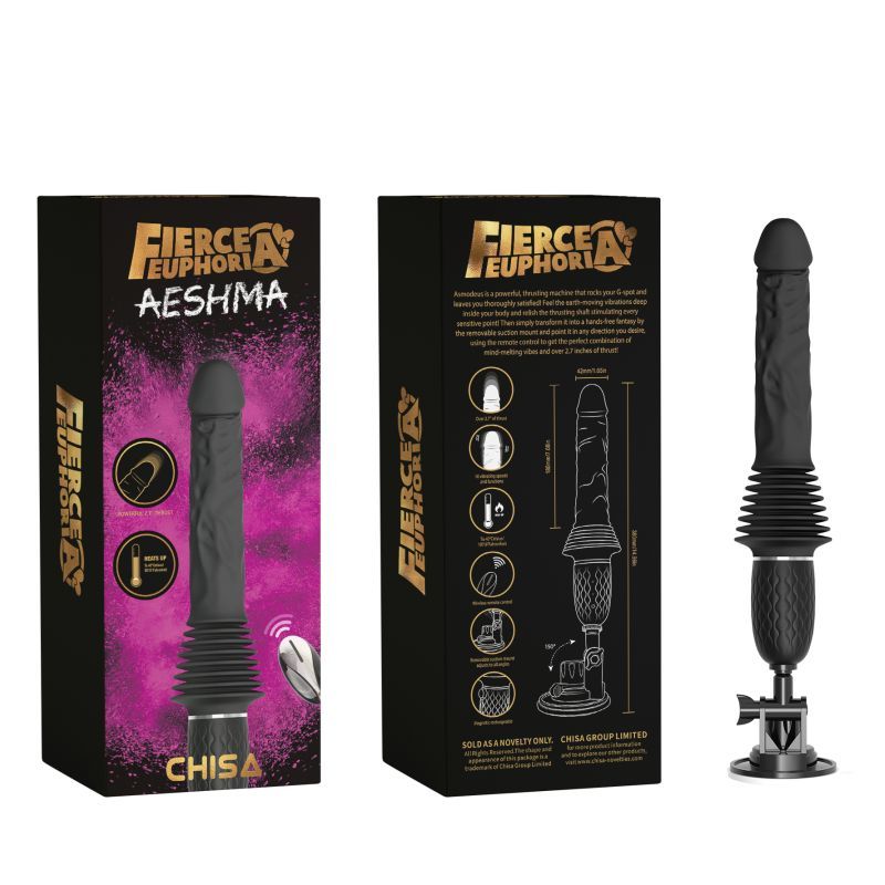 Aeshma Mountable Remote Heating Thrust Machine – Remote-Controlled Vibrator