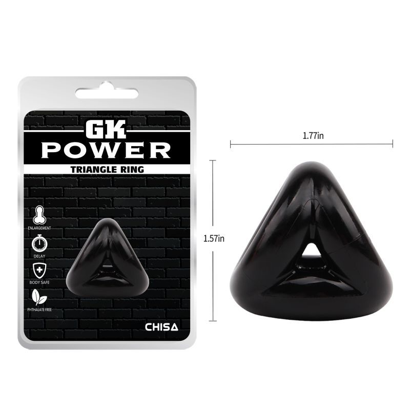 Triangle Ring by Tri-Cock – Phthalate-Free TPE Cock Ring