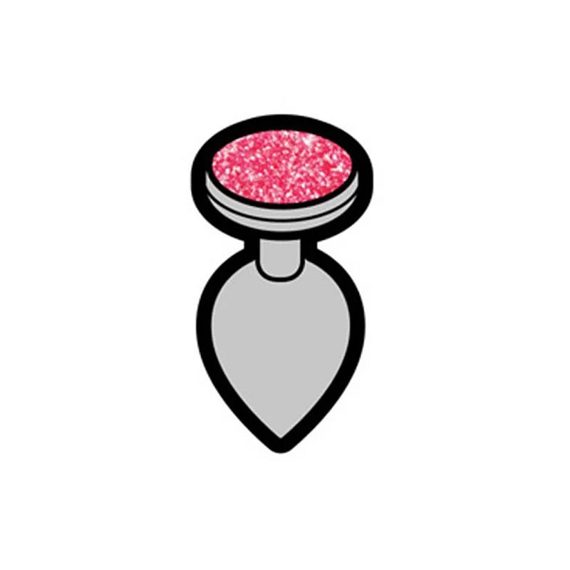 Wood Rocket Enamel Pin – Jewelled Butt Plug