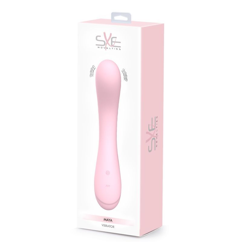 Maya Curve (Pink) – Silicone Vibrator