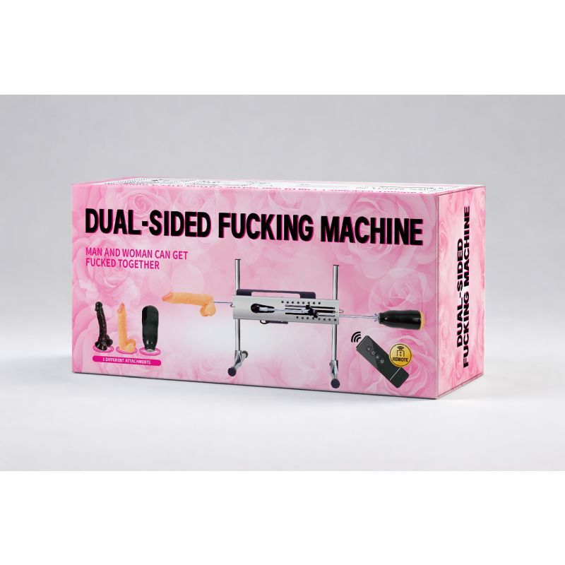 Double Ended Remote Control Sex Machine – Adjustable Height Pleasure System